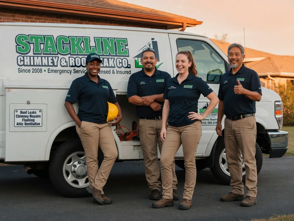 Chimney flashing repair company in Olivehurst, CA